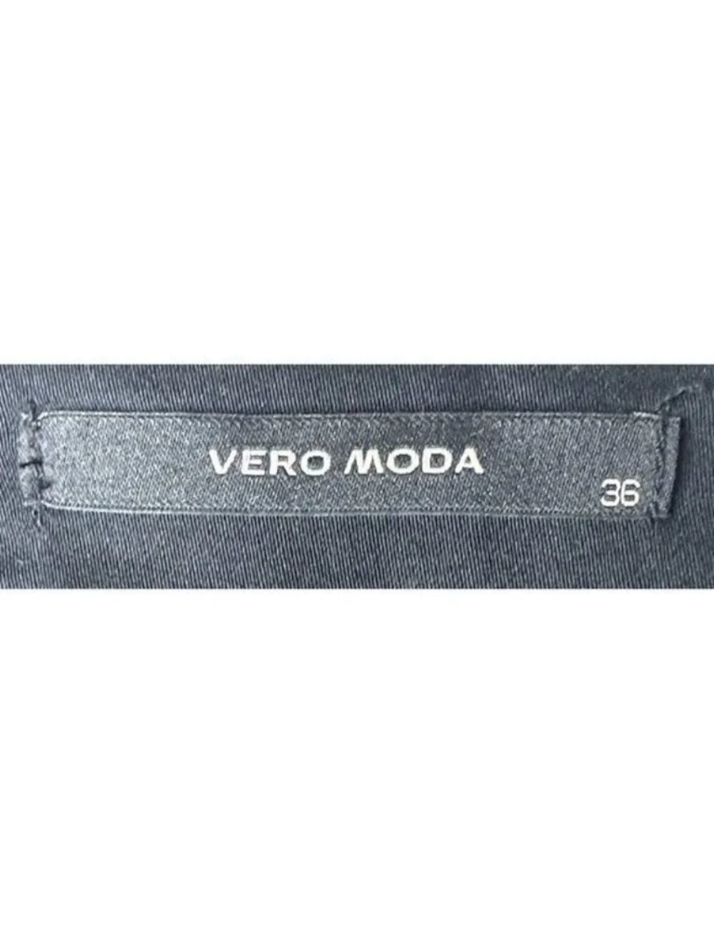 Vero Moda Blazer Womens 36 Black Modern Tailored Stretch Career Office Jacket